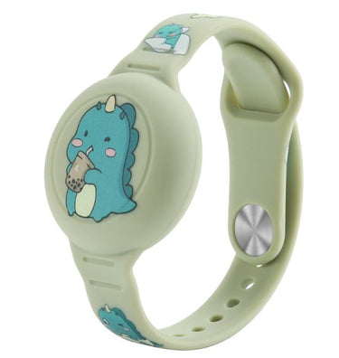 DinoSafe Airtag Armband | Veiligheidsarmband voor Kinderen 3+, Comfortabel en Discreet – Gemoedsrust voor Ouders 0